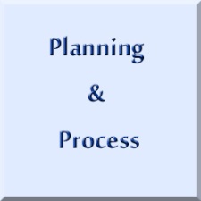 image with text that reads "Planning & Process"